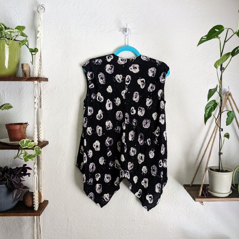 RACHEL Rachel Roy Sleeveless Flowy Blouse
